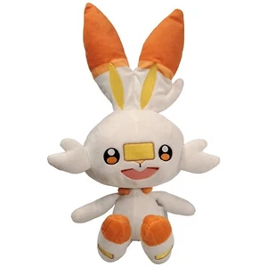 Nintendo Pokemon 14" Scorbunny Soft Plush Stuffed Animal Toy Figure Toddler Kids - Picture 1 of 11