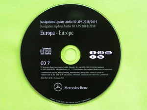 CD NAVIGATION MERCEDES BENZ AUDIO 50 APS BENELUX GB IRLAND 2019 CLS E SLK NTG 1 - Bild 1 von 2