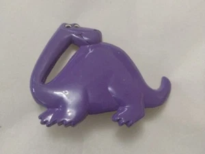Wilhold PurpleDinosaur Hair Barrette Dino Hair Clip VNTG American Greetings 90's - Picture 1 of 3
