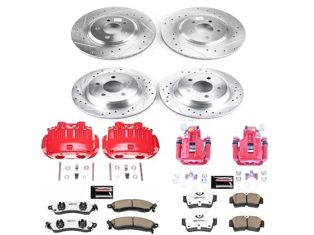 前后制动垫和转子套件适用于 94-98 福特野马 SVT 眼镜蛇 MG81R3 — 第 1/1 张图片