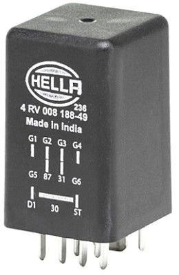 HELLA RELE PRECALENTAMIENTO Audi VW - 4RV008188-491 - Image 1 of 3