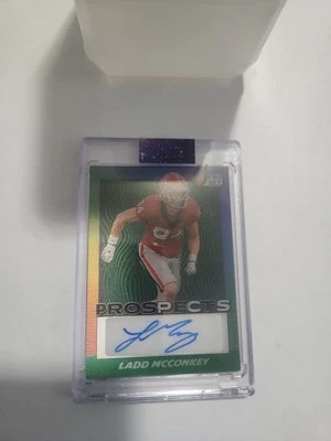 2024 Ladd Mcconkey Prospects Autographed Card - Image 1 of 4
