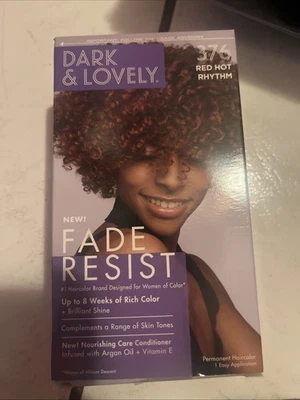 Dark and Lovely Fade Resist Red Hot Rhythm Rich Conditioning Hair Color #376 - image 1 of 4