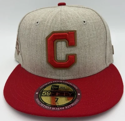 Cleveland Indians Jacob’s Field Ultimate Patch Collection 59FIFTY Fitted Hat 7 - Image 1 of 3