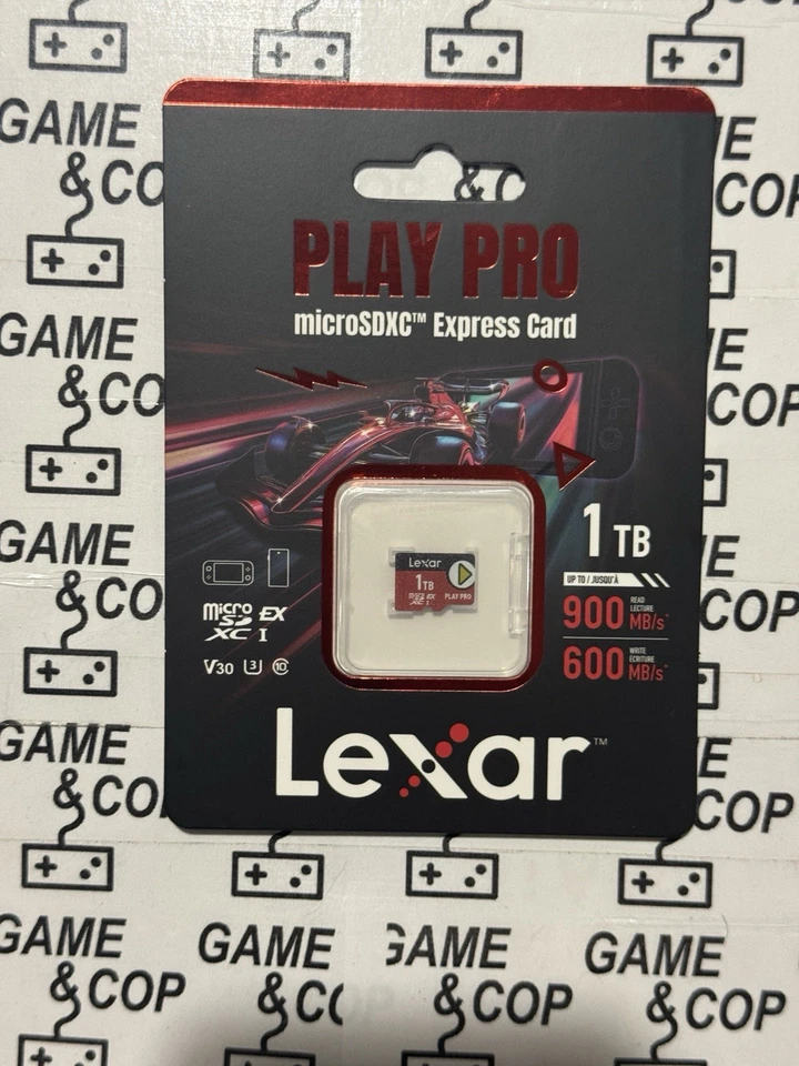 Lexar LMSXPS0001T-BNNNU Play Pro Microsd Express Card 1tb (lmsxps0001tbnnnu)