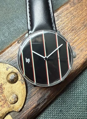 Редкие мужские часы Lip Panoramique уникальный минималистский циферблат - Изображение 1 из 4