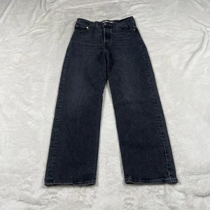 Levis Jeans Damen 28X27 Dar Wash Ribcage Straight Ankle Premium Button Fly - Bild 1 von 17