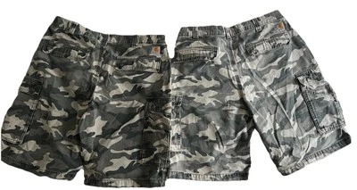 Carhardt Camuflaje Ajuste Relajado Rn14806 36”+11”.    2 pares. Incluido Foto 1 de 4