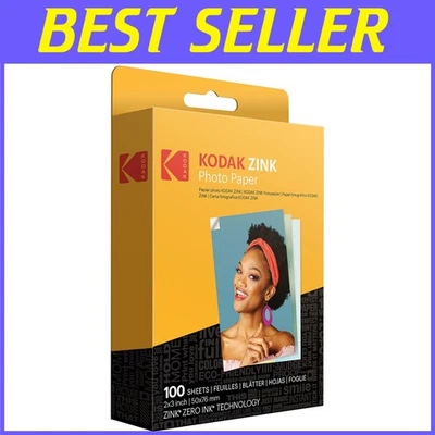 2"x3"  Photo Paper 100 Sheets Compatible wi - Image 1 of 4