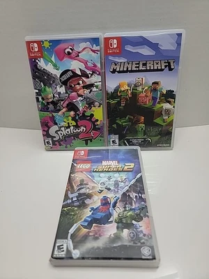 Splatoon 2 Minecraft Marvel Super Heroes 2 Nintendo Switch Juegos Clasificado E Foto 1 de 4