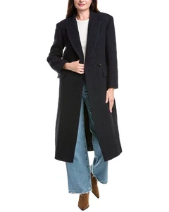 Cappotto donna Sandro Boucle misto lana e alpaca - Foto 1 di 9