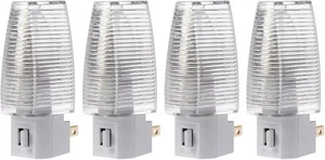 Plug in Night Light with Manual On/Off Switch for Hallway, Kid’s White  - Picture 1 of 10