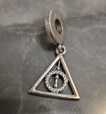 PANDORA x Harry Potter "Die Heiligtümer des Todes"  S925 Charm neu Echtsilber - Bild 1 von 2