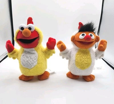 Sesame Street Chicken Dance Ernie & Elmo 2003 *редкий* Протестирован и Работает! - Изображение 1 из 4