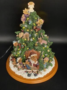 Danbury Como Nuevo Boyds Osos Oso de Nieve Decoración Luces Navidad Decoración Espuma de Poliestireno - Imagen 1 de 19