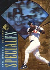 1996 SP Special FX Los Angeles Dodgers Baseball Card #4 Raul Mondesi