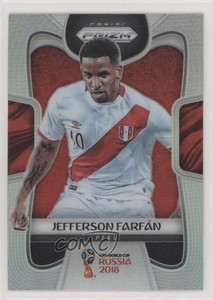 2018 Panini Prizm World Cup Silver Prizm Jefferson Farfan #296