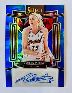 Lauren Jackson 2024 Panini Select Signatures Blue Prizm Autograph Auto /49 - Picture 1 of 1