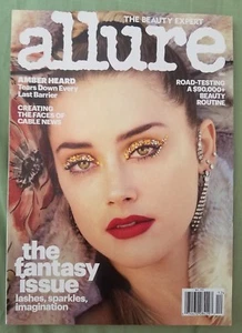 Amber Heard Allure Magazine December 2017 - Picture 1 of 7