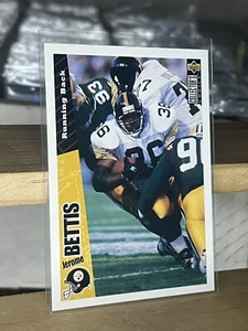 1996 Collector's Choice Update Jerome Bettis Pittsburgh Steelers #U92 20836 - Picture 1 of 1