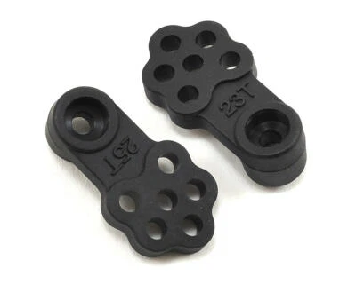 Juego de bocinas servo offset Schumacher 6 mm (23T y 25T) [SCHU4741] Foto 1 de 2