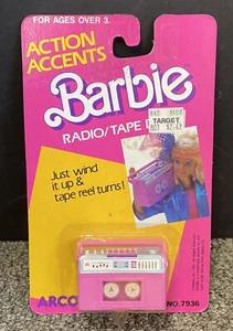 Barbie Action Accents Radio & Tape Deck Dollhouse Accessory 1989 Mattel #793 - Bild 1 von 4