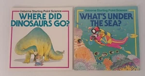 Where Did Dinosaurs Go? & What's Under The Sea? Urborne Starting Science X2 PB - Picture 1 of 9