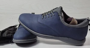 Thomas And Vine Herren 11 Schuhe Hyde Navy Leder Elegant Spitze Neu ohne Karton - Bild 1 von 5