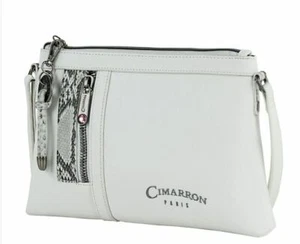 bolso blanco de bandolera marca Cimarron Paris mejor precio OFERTA navidad - Imagen 1 de 5