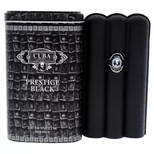 Cuba Men RETAIL Cuba Prestige Black 3 oz - Picture 1 of 2