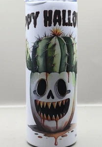 Halloween Mr. Spikey Cactus Spooky Fun 20 oz Tumbler #20005 - Picture 1 of 1