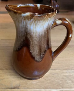 ROBINSON RANSBOTTOM POTTERY BROCCA PICCOLA 6" alta/marrone ROSEVILLE - Foto 1 di 5