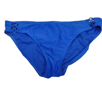 Parte inferior de bikini de asiento completo con junta tórica lateral azul para junior talla L No Boundaries Foto 1 de 4