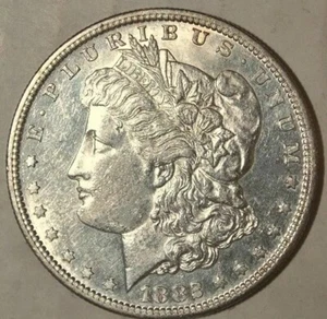 Dólar de plata Morgan 1882 cc extra fino XF a AU - Imagen 1 de 2