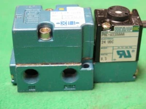 MAC VALVES 6112B-PM-611BA BOBINA DE VÁLVULA SOLENOIDE NEUMÁTICA 24VDC 2 POS 10-150 - Imagen 1 de 1