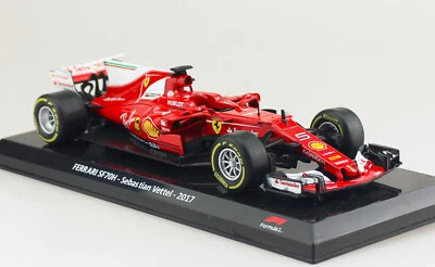 Ferrari SF70H Vettel 2017 Formel 1 1:24 inkl Vitrine Premium Collectibles - Bild 1 von 3