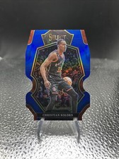 2022-23 Panini Select Christian Koloko Blue Die-Cut Prizm /249 RC Raptors