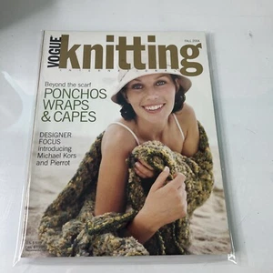 Vogue Knitting Pattern Magazine Fall 2004 Women's Men's Sweaters Hats Scarves - Picture 1 of 6