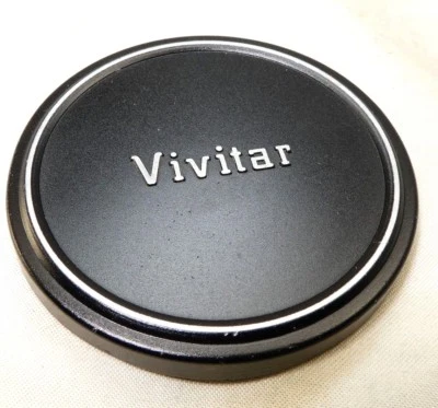 Vivitar  59-60mm Lens Front Cap Slip on Metal 61.5mm ID  - Image 1 of 4