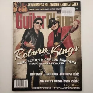 Revista Guitar Player Septiembre 2016 Neal Schon & Carlos Santana Cubierta - Imagen 1 de 7