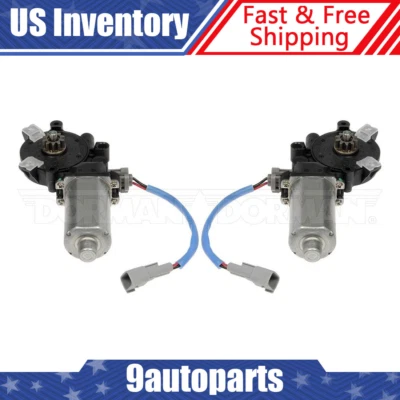 Juego de pares de motores de elevación de ventana eléctrica Dorman para Ford Excursion F250 F350 F450 F550 Foto 1 de 4