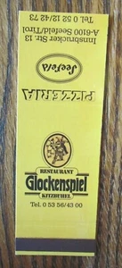 JESTER MATCHBOOK MATCHCOVER: SEEFELD PIZZERIA (BERLIN, GERMANY) -E5 - Picture 1 of 3