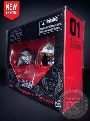 DEFLECTOR DC® Star Wars Titanium Series Helm VITRINE