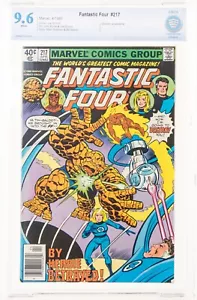 Fantastic Four #217 (Marvel, 1980) NEWSSTAND CBCS 9.6 WP Dazzler Appearance cgc - Picture 1 of 6