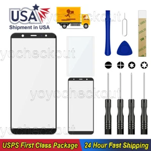 for Samsung Galaxy J8 SM-J810Y/DS Replacement Outer Glass Lens Screen - Picture 1 of 5