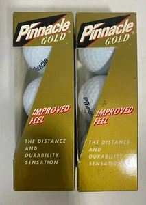 2 Sleeves Pack Pinnacle Gold golf balls #1 and 3 - Picture 1 of 3