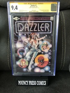 Dazzler 1 CGC 9.4 Off White signiert Tom Defalco - Bild 1 von 2