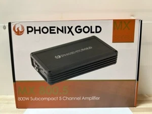 Phoenix Gold MX Series MX800.5 800 Watts 5 Channel Class D Car Amplifier - Bild 1 von 2