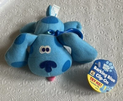 Clip Blues Clues Barking Blue 5" Fisher- Price Tyco 1998 Foto 1 de 4