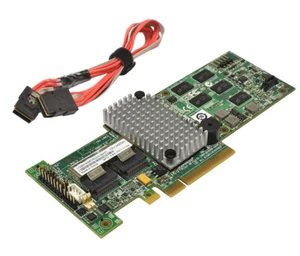 IBM ServeRAID M5015 6 Gb/s RAID Controller L3-25121-79B 46M0851 + SAS Kabel - Bild 1 von 5